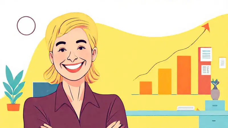 Cliente seguro visualiza un futuro exitoso